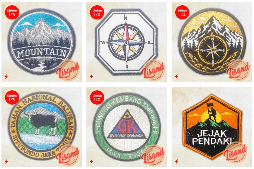 Katalog Emblem Gunung Lisand
